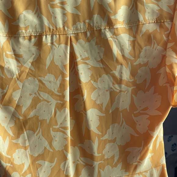 Joie Yellow Floral Amelian Wrap Dress - Picture 9 of 10